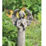 Betonnen tuinbeeld - engel Fiona Paeebert's