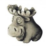 Betonnen tuinbeeld - eland Alfons