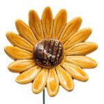 Zonnebloem keramiek - 6,5 cm