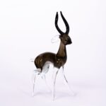 Mondgeblazen glas - hert