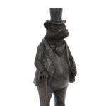 Decoratief figuur -  das in kostuum