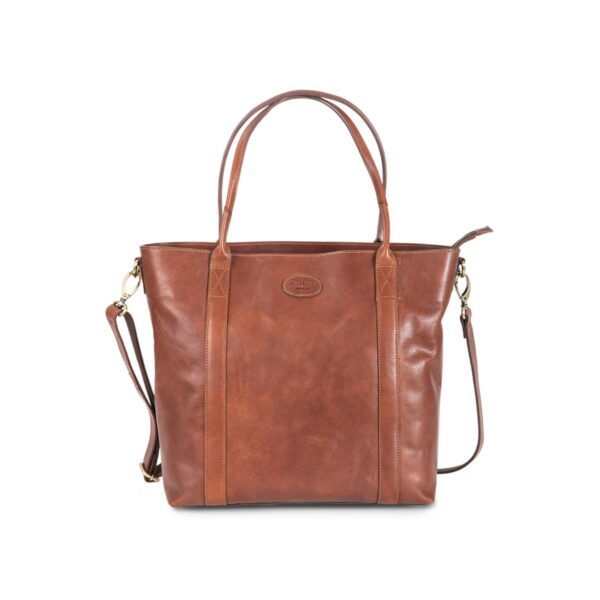 Shopper Leder Bruin - BaooBaoo