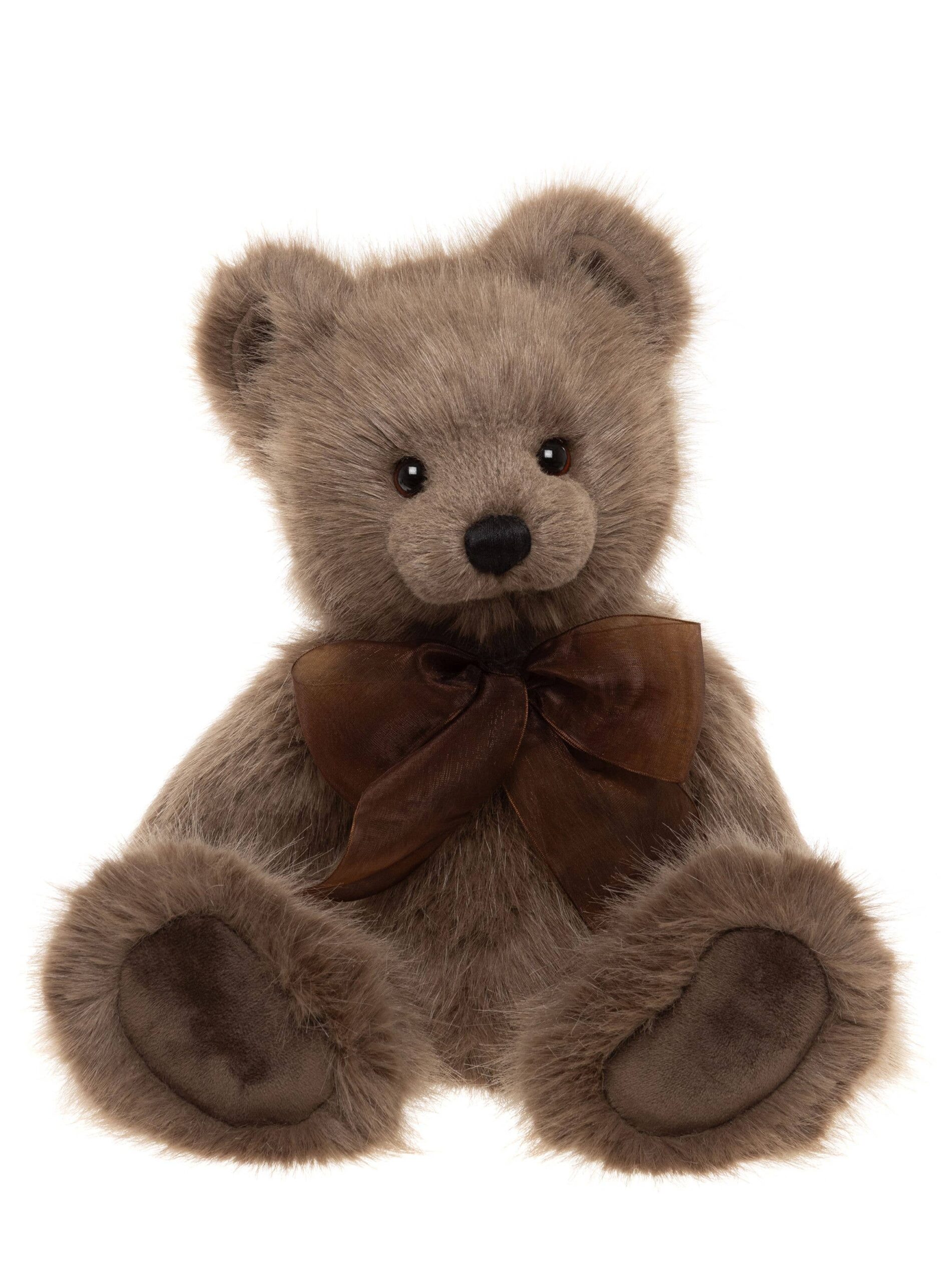 0f1b1f5065a48948cf87c55b8dff5e96086bbdf98a3bb738a0e2b823d8bb9546.jpeg Oak Handmade Plush Teddy Bear Collectable - Afbeelding 1