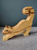Houten kat - L 18 cm - Afbeelding 5