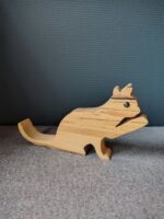Houten kat - L 24 cm - Afbeelding 3